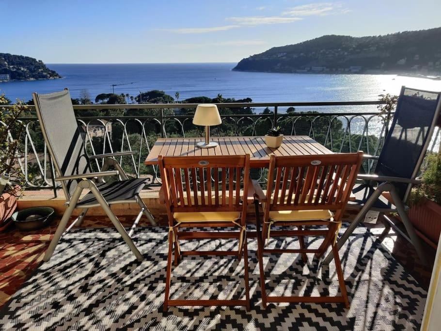 Vintage Flat On Villefranche Bay - Free Car Park מראה חיצוני תמונה