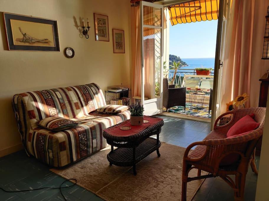 Vintage Flat On Villefranche Bay - Free Car Park מראה חיצוני תמונה