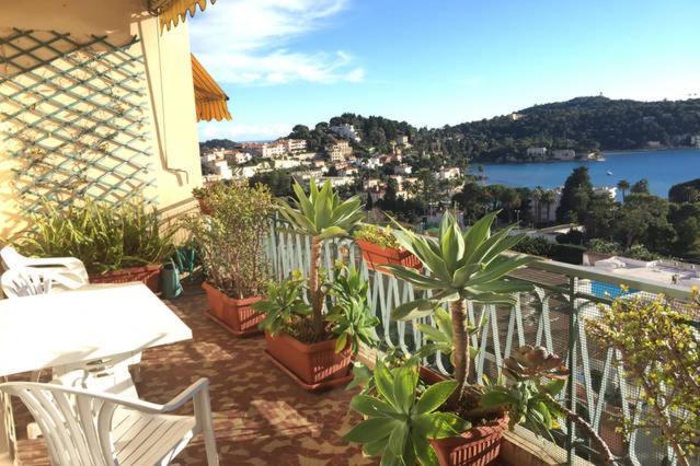 Vintage Flat On Villefranche Bay - Free Car Park מראה חיצוני תמונה