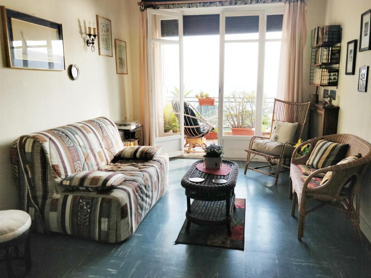 Vintage Flat On Villefranche Bay - Free Car Park מראה חיצוני תמונה